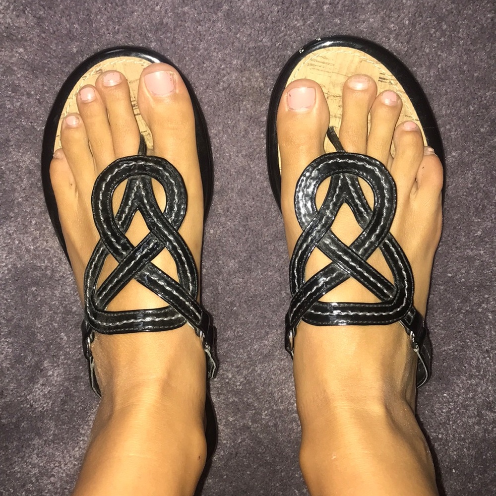 Sperry Sandals with slight heel